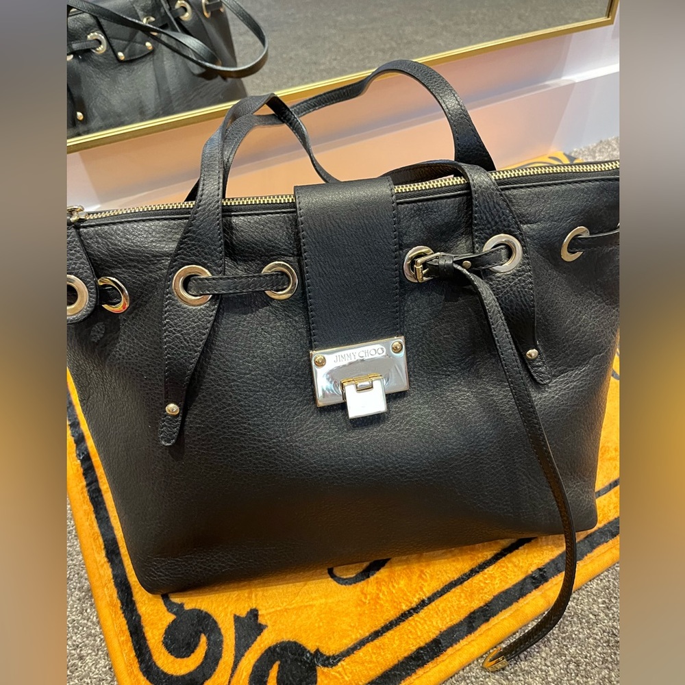 Jimmy Choo Leather Shoulder Bag